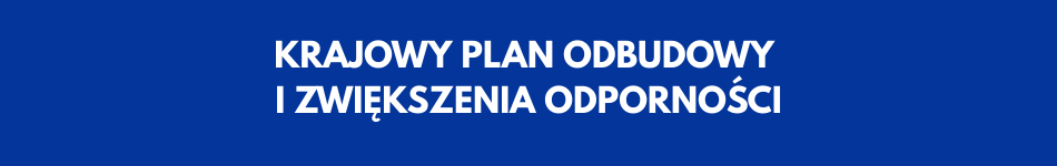 KRAJOWY PLAN ODBUDOWY I ZWIĘKSZENIA ODPORNOŚCI