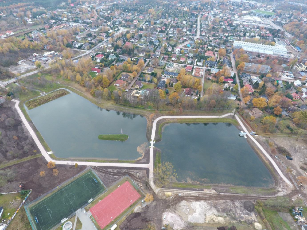 Stan istniejący terenów wokół Stawów Walczewskiego