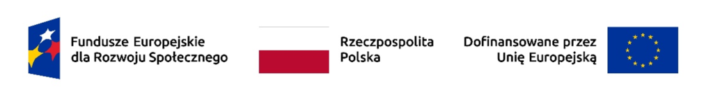 Fundusze Europejskie dla Rozwoju Społecznego 2021-2027 - logotypy projektowe