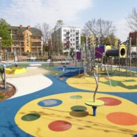 Park przy ul. Bałtyckiej/Piłsudskiego