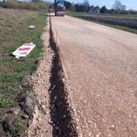 Przebudowa drogi w miejscowości Adamów