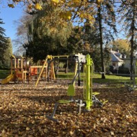 Zagospodarowanie terenu przy świetlicy wiejskiej w gminie Grodzisk Mazowiecki w miejscowości Kłudzienko