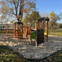 Zagospodarowanie terenu przy świetlicy wiejskiej w gminie Grodzisk Mazowiecki w miejscowości Kłudzienko