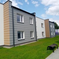 Budynki mieszkalne przy ulicy Ułańskiej w Grodzisku Mazowieckim