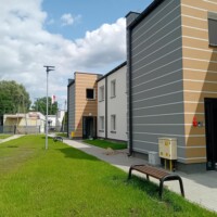 Budynki mieszkalne przy ulicy Ułańskiej w Grodzisku Mazowieckim